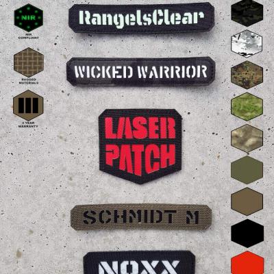 Call Sign Laser Patch 0010