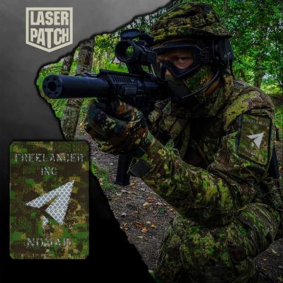 Freelancer Pencott Greenzone Military Laser Patch